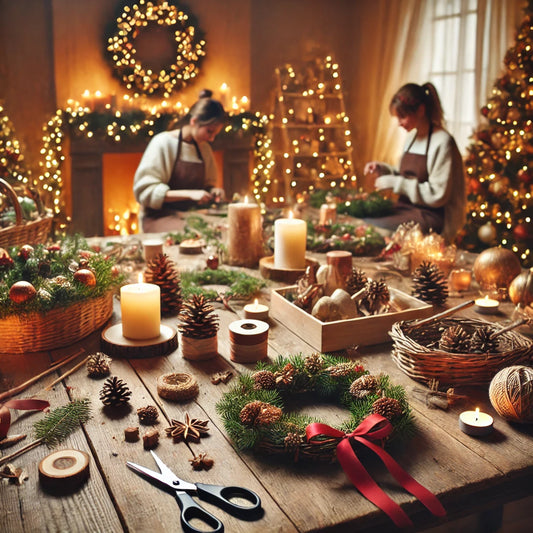 Weihnachtlicher Bastelkurs: Kreative Dekorationen für dein Zuhause
